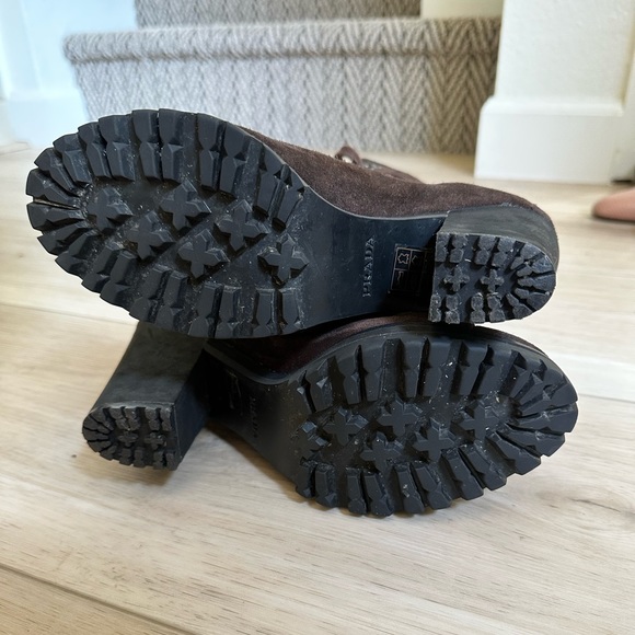 Prada Suede Combat boots - Picture 2 of 9